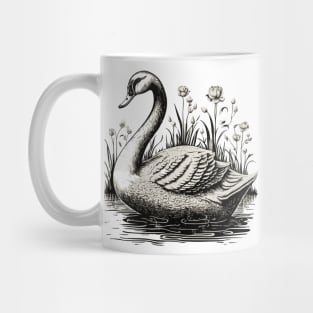 Beautiful Swan Mug